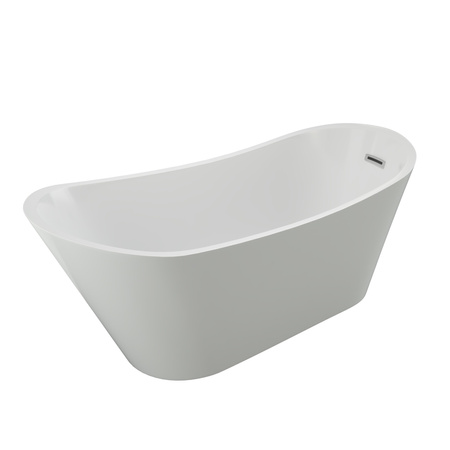 BAÑERA EXENTA ACRÍLICA ALLISON 170×75×72 BLANCA