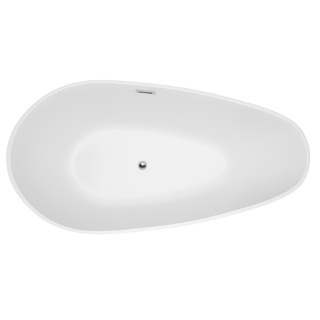 BAÑERA EXENTA ACRÍLICA ELLIE 170×75×58 BLANCA