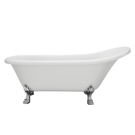 BAÑERA EXENTA ISABEL DE ACRÍLICO 160×75×72 BLANCA