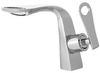 GRIFO DE LAVABO ELIZA DE PIE BAJO S-1143 CROMO