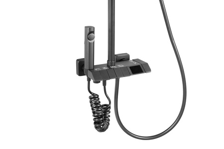 CONJUNTO DE DUCHA EXTERIOR S-1168 GRIS