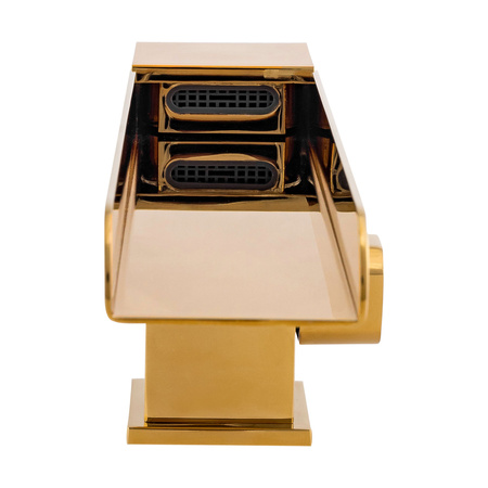 GRIFO DE BAÑERA DE 3 AGUJEROS S-1218G DORADO