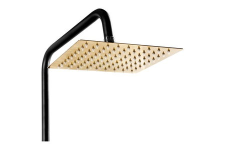 CONJUNTO DE DUCHA HUGO S-1132 NEGRO DORADO