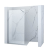 MAMPARA DE DUCHA WALK-IN 80x200 TRANSPARENTE CROMO