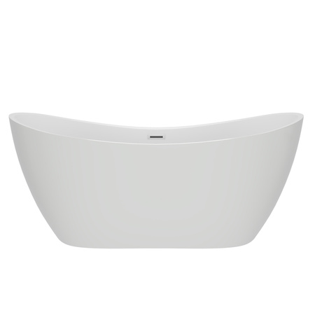 BAÑERA EXENTA ACRÍLICA GRACE 150×75×72 BLANCA