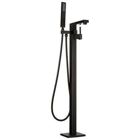GRIFO DE BAÑERA CUBO INDEPENDIENTE S-1082B NEGRO
