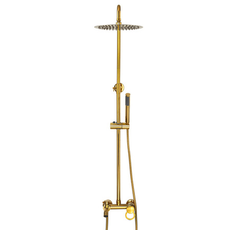 CONJUNTO DE DUCHA SENTINI EXTERNA S-1191G DORADO