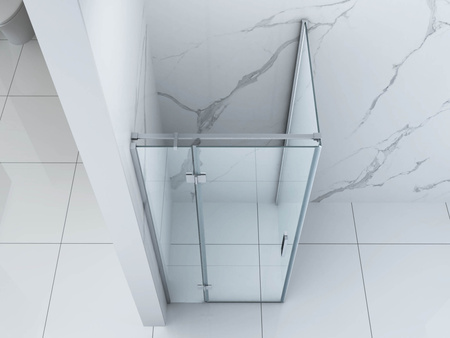 CABINA DE DUCHA WILSON CUADRADA TRANSPARENTE - 90X90X190 CROMO