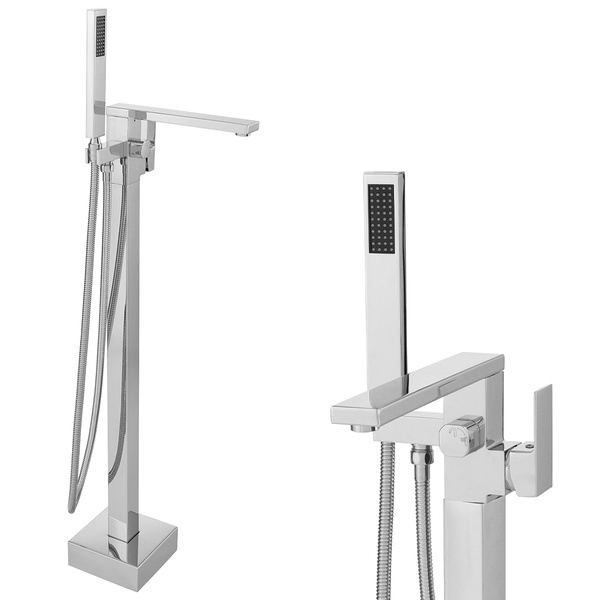 GRIFO DE BAÑERA CUBO INDEPENDIENTE S-1082 CROMO