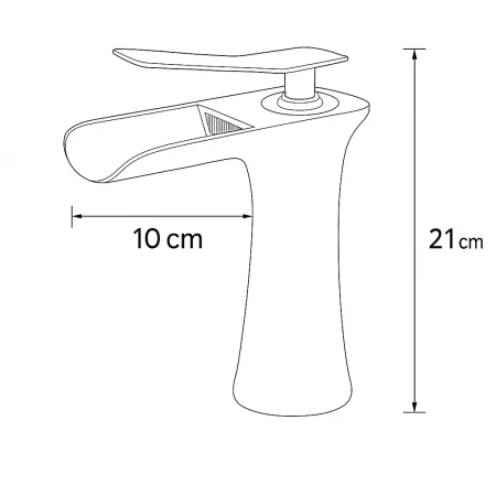 GRIFO DE LAVABO DE PIE EVANA BAJO RETRO S-1180VG ORO VIEJO