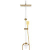 CONJUNTO DE DUCHA MARTINA EXTERIOR S-1190WG BLANCO/DORADO