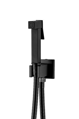 GRIFO DE BIDÉ EMPOTRADO CUBO - CONJUNTO HIGIÉNICO S-1117B NEGRO