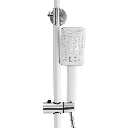 CONJUNTO DE DUCHA EXTERIOR LIVIA S-1205CW CROMO/BLANCO