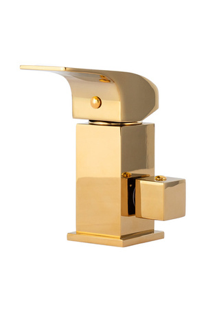 GRIFO DE BAÑERA DE 3 AGUJEROS CASCADE PARA MONTAJE EN BAÑERA S-1169G DORADO