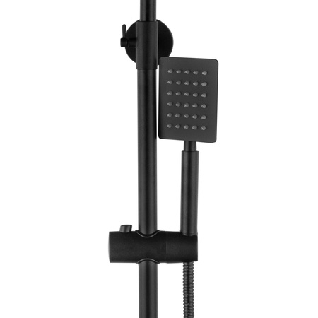 CONJUNTO DE DUCHA MARTINA EXTERIOR S-1190B NEGRO