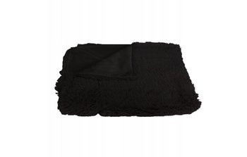 MANTA PELOSA PELUCHE CUBRECAMA 150 x 200 Negro