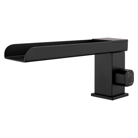 GRIFO DE BAÑERA DE 3 AGUJEROS S-1218B NEGRO