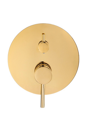 GRIFO DE BAÑERA EMPOTRADO ROSA S-1096G DORADO