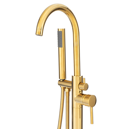 GRIFO DE BAÑERA INDEPENDIENTE ROSA S-1069G DORADO