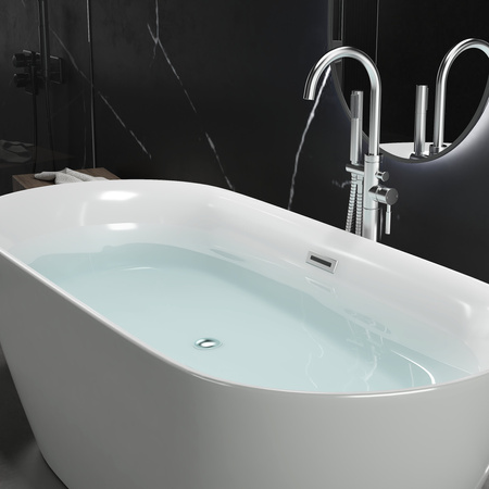 BAÑERA EXENTA MIA ACRÍLICA 170×75×58 BLANCA