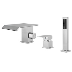 GRIFO DE BAÑERA DE 3 AGUJEROS S-1215 CROMO