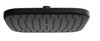 Cabezal de ducha 26x23 CM S-167B NEGRO
