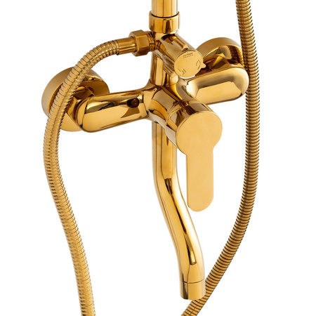 CONJUNTO DE DUCHA EXTERIOR VALERIA S-1200G DORADO