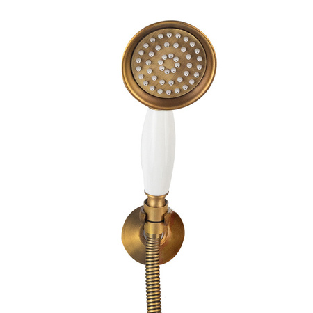 GRIFO DE BAÑERA VERONA DE PARED RETRO S-1185V ORO VIEJO