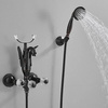 GRIFO DE BAÑERA DE PARED SWENNA RETRO S-1177B NEGRO
