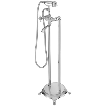 GRIFO DE BAÑERA CAMILLA INDEPENDIENTE RETRO S-1071 CROMO