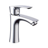 GRIFO DE LAVABO EXODO DE PIE BAJO S-1075 CROMADO