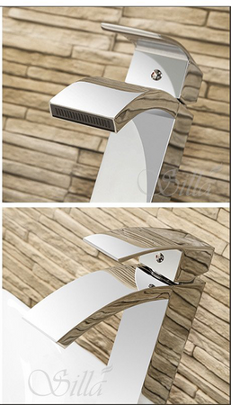 GRIFO DE LAVABO ALTO NEIRA S-1020H CROMADO