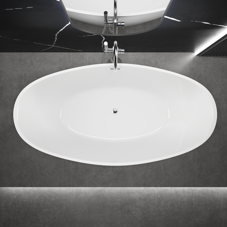 BAÑERA EXENTA SKYLER 170×80×58 BLANCA