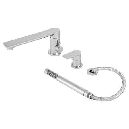 GRIFO DE BAÑERA DE 3 AGUJEROS S-1217 CROMO