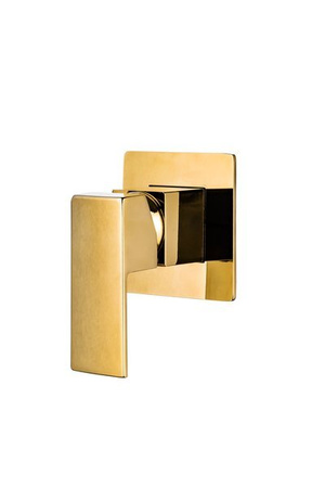 GRIFO DE BIDÉ EMPOTRADO CUBO - CONJUNTO HIGIÉNICO S-1117G DORADO
