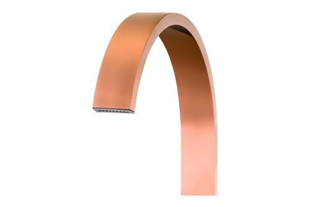 GRIFO DE LAVABO PURO ALTO S-1004G ORO ROSA