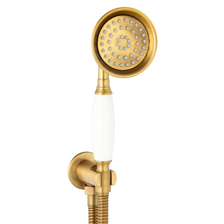 CONJUNTO DE DUCHA EMPOTRADO RETRO S-1175V ORO VIEJO