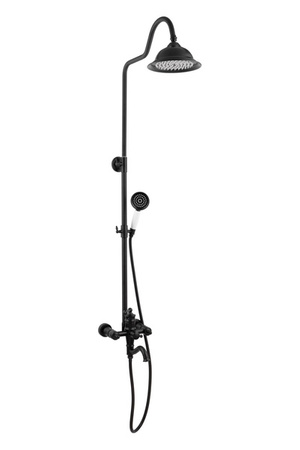 CONJUNTO DE DUCHA EXTERIOR ADELITA RETRO S-1125 ORO VIEJO CONJUNTO