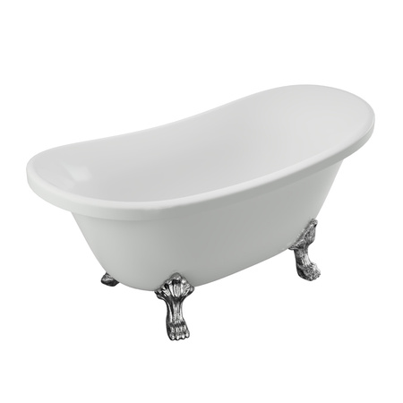 BAÑERA EXENTA BELLA DE ACRÍLICO 170×75×70 BLANCA