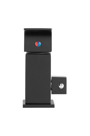 GRIFO DE BAÑERA DE 3 AGUJEROS CASCADE DE MONTAJE EN BORDE S-1169B NEGRO