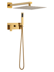 CONJUNTO DE DUCHA EMPOTRADO CUBO SMARTBOX S-1194G DORADO