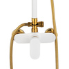 CONJUNTO DE DUCHA MARTINA EXTERIOR S-1190WG BLANCO/DORADO