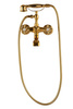 GRIFO DE BAÑERA DE PARED CAMILLA RETRO S-1167G DORADO