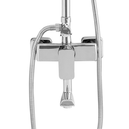 CONJUNTO DE DUCHA EXTERIOR AURORA S-1199 CROMADO