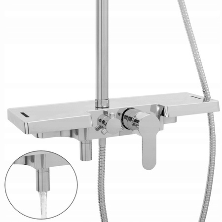 CONJUNTO DE DUCHA EXTERNA Y-3001 CROMO