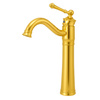 GRIFO DE LAVABO ADELITA ALTO RETRO S-1088G DORADO