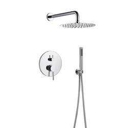 CONJUNTO DE DUCHA EMPOTRADO CARLO S-1098 CROMO