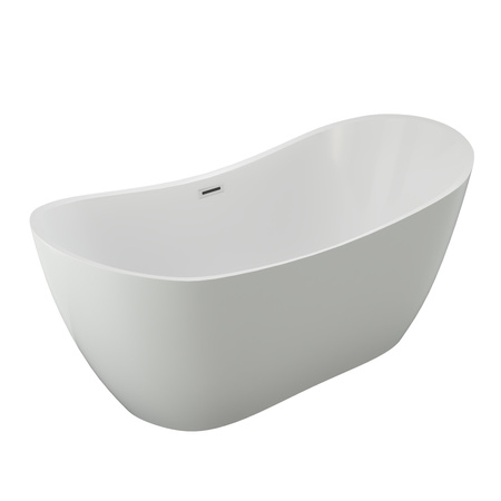 BAÑERA EXENTA ACRÍLICA GRACE 170×80×72 BLANCA