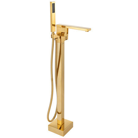 GRIFO DE BAÑERA INDEPENDIENTE CUBO S-1082G DORADO