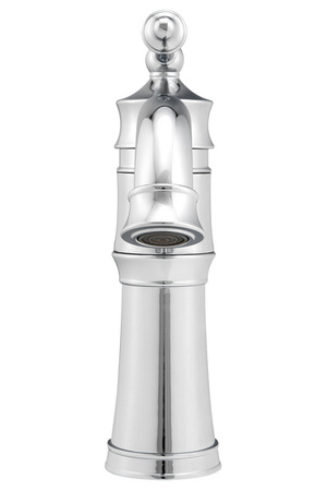 GRIFO DE LAVABO ADELITA DE PIE BAJO RETRO S-1089 CROMO